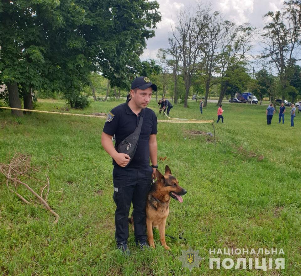 служебная собака привела полицейских к месту, где нашли тело ребенка